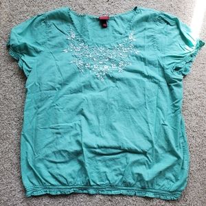 Merona | Teal Blouse